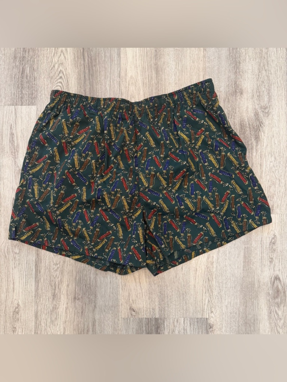Vintage Lawton Harbor‎ Golf Print Swim Trunks XL 100% Cotton